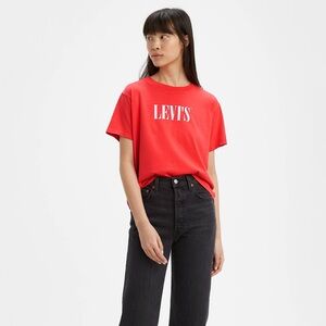 Levi’s 90'S SERIF LOGO VARSITY TEE SHIRT Size 1X